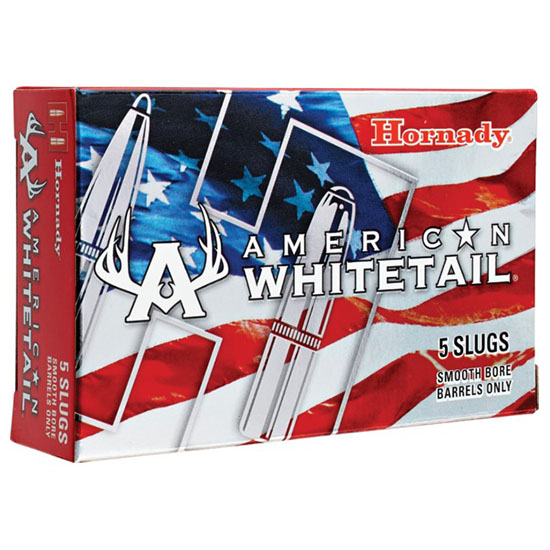 HORN AMERICAN WHITETAIL 12GA SLUG 1OZ 2.75